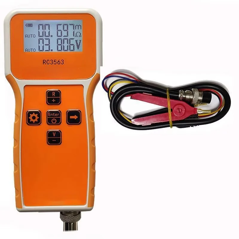 Battery Internal Resistance Tester Four Wire - جهاز اختبار المقاومة الداخلية للبطارية، كاشف