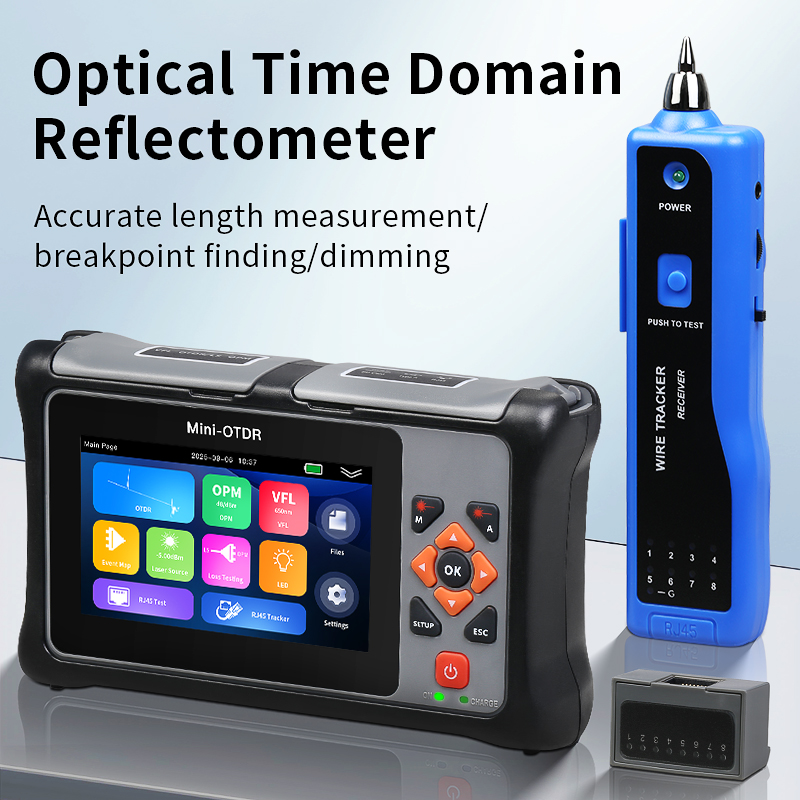 جهاز قياس انعكاس النطاق الزمني - مراجعة Optical Time Domain Reflectometer Otdr 1310 1550Nm وسعره