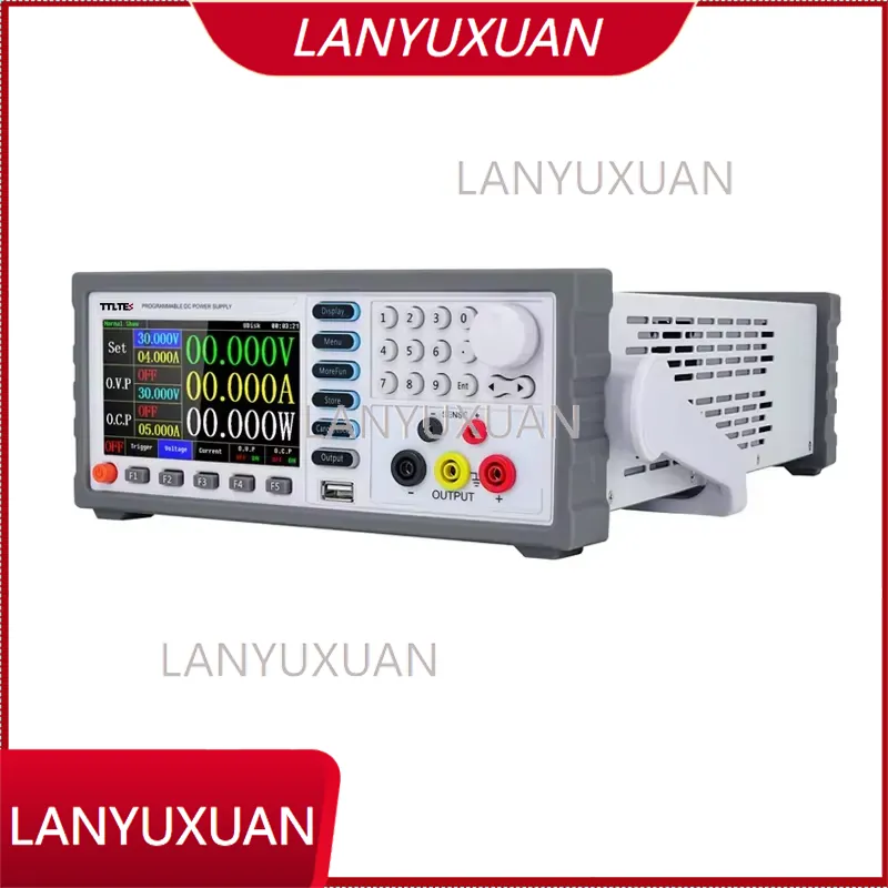 مصدر طاقة خطي صناعي عالي الدقة - مراجعة Programmable Linear Dc Power Supply 30V 10A وسعره