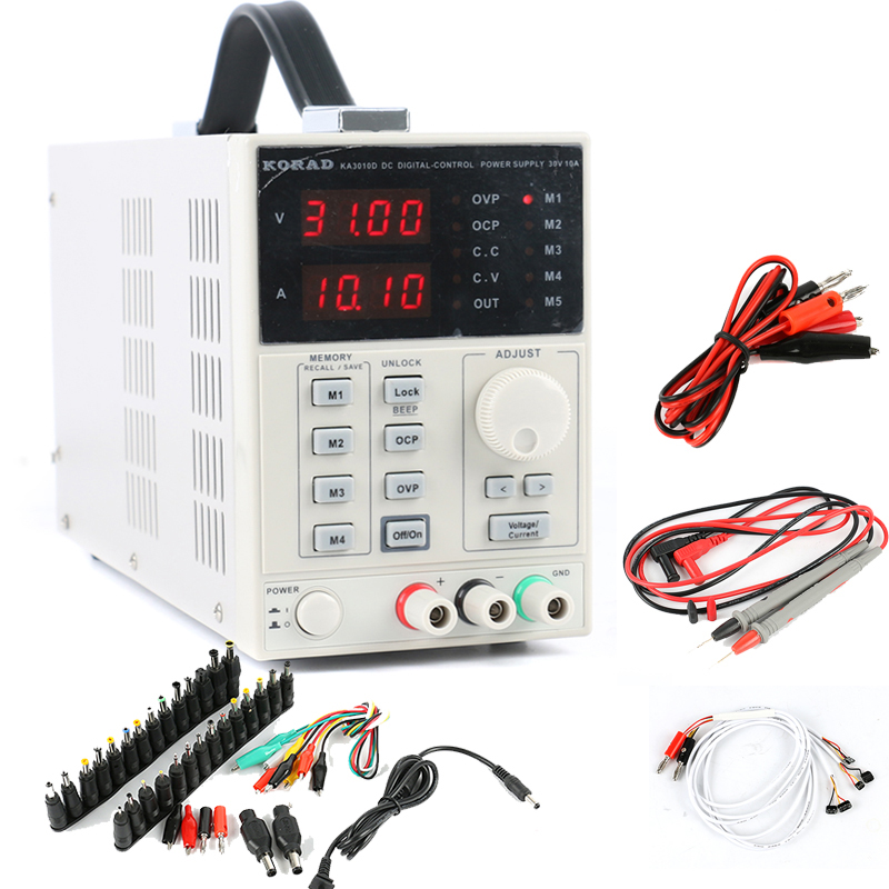 مزود طاقة رقمي خطي قابل للبرمج - مراجعة Programmable Linear Dc Power Supply 30V 10A وسعره