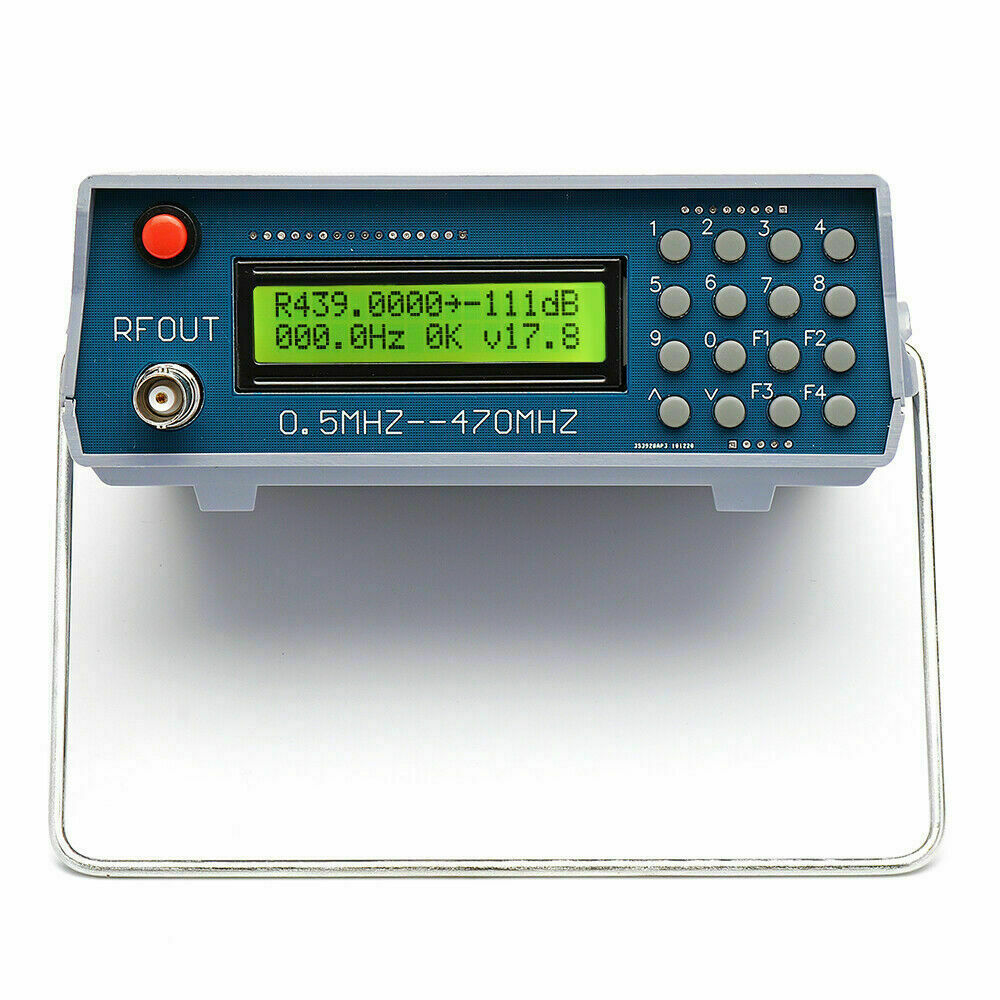 مولد إشارة الترددات اللاسلكية  - مراجعة Rf Signal Generator 0.5Mhz To 470Mhz وسعره