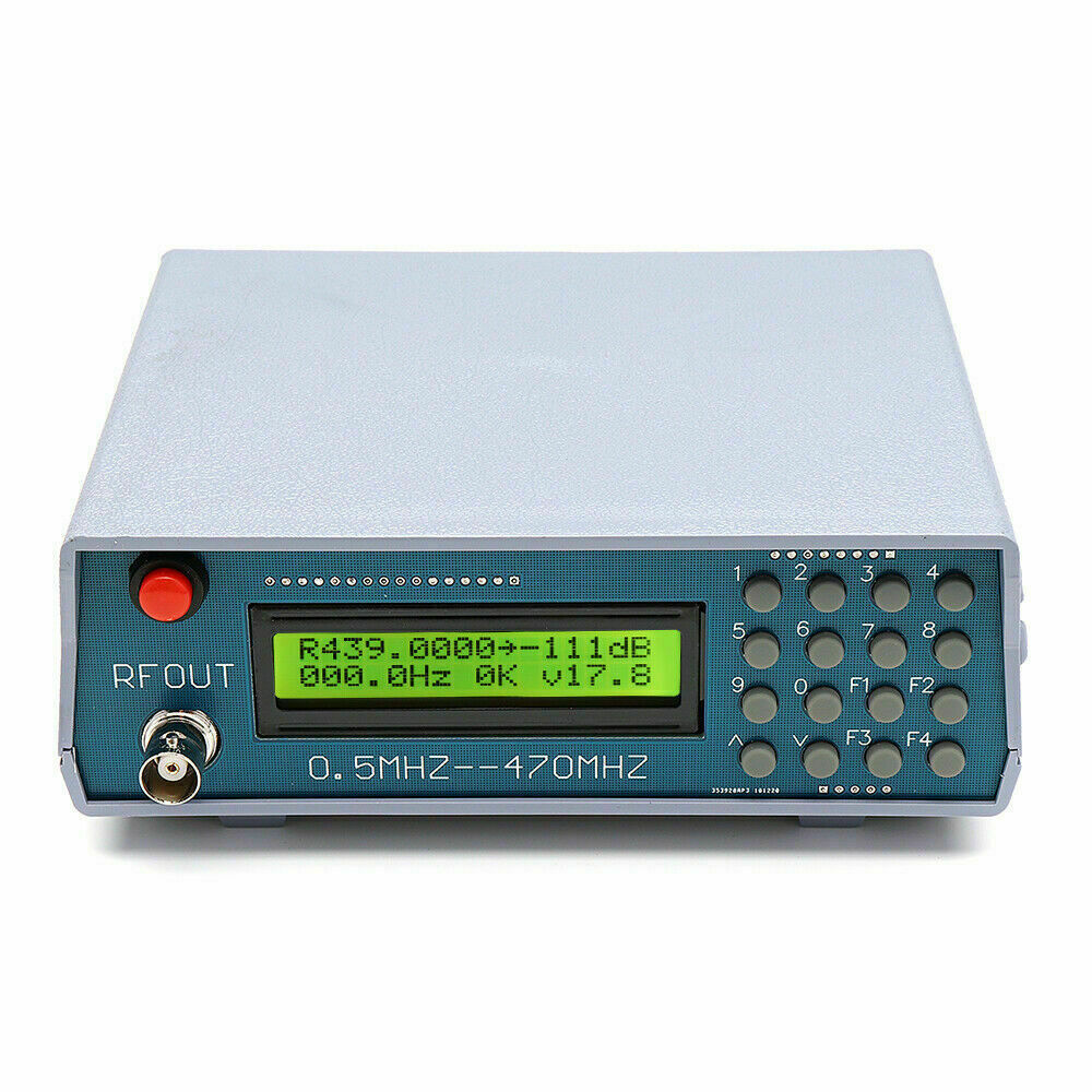 مولد إشارة الترددات اللاسلكية  - مراجعة Rf Signal Generator 0.5Mhz To 470Mhz وسعره