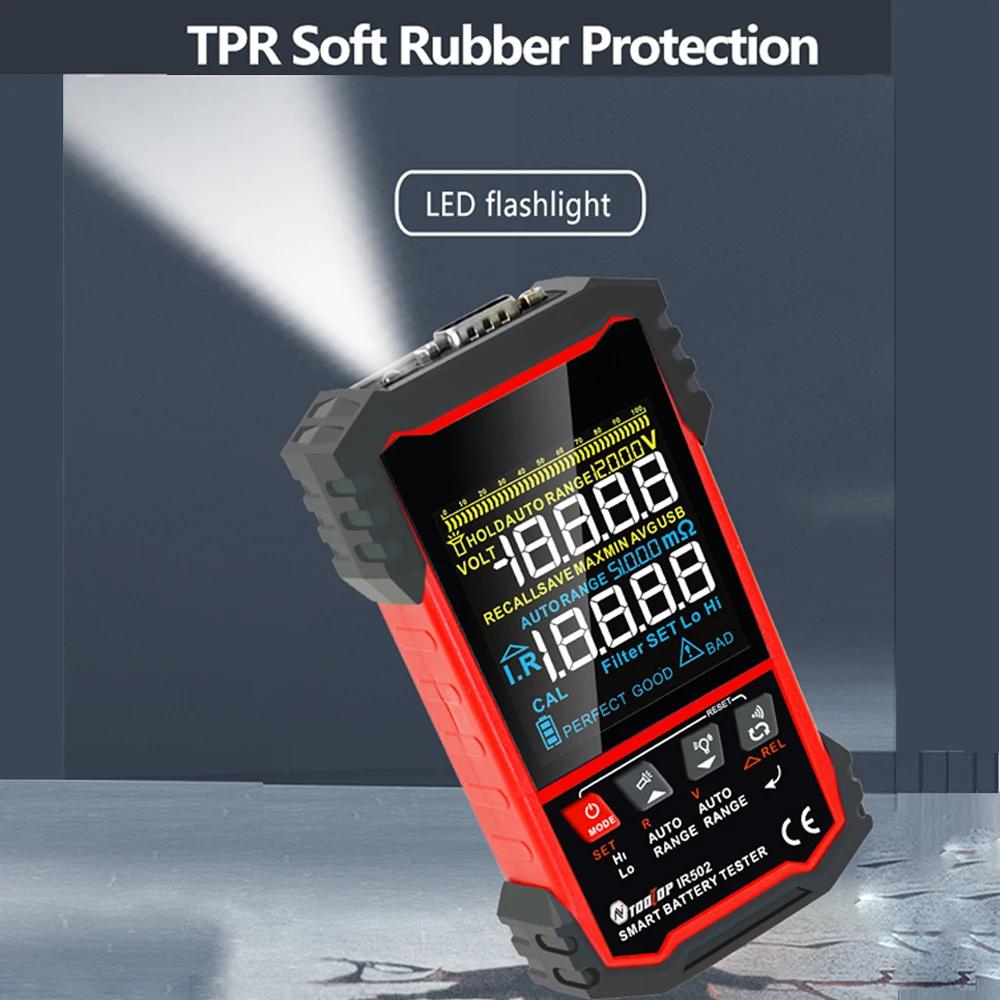 جهاز اختبار المقاومة الداخلية  - مراجعة Battery Internal Resistance Tester Four Wire وسعره