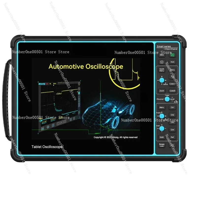 جهاز راسم ذبذبات محمول للسيارا - مراجعة Handheld Tablet Oscilloscope Touchscreen 100Mhz وسعره