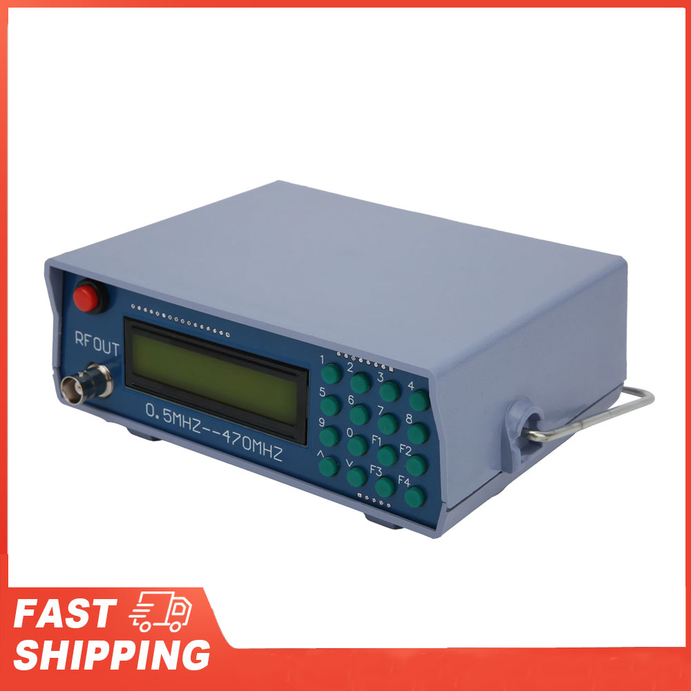 مولد إشارات تردد راديوي 800 هر - مراجعة Rf Signal Generator 0.5Mhz To 470Mhz وسعره