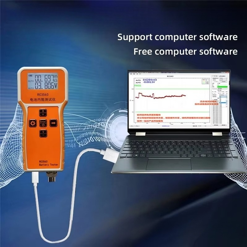 جهاز RC3563 عالي الدقة لقياس ا - مراجعة Battery Internal Resistance Tester Four Wire وسعره