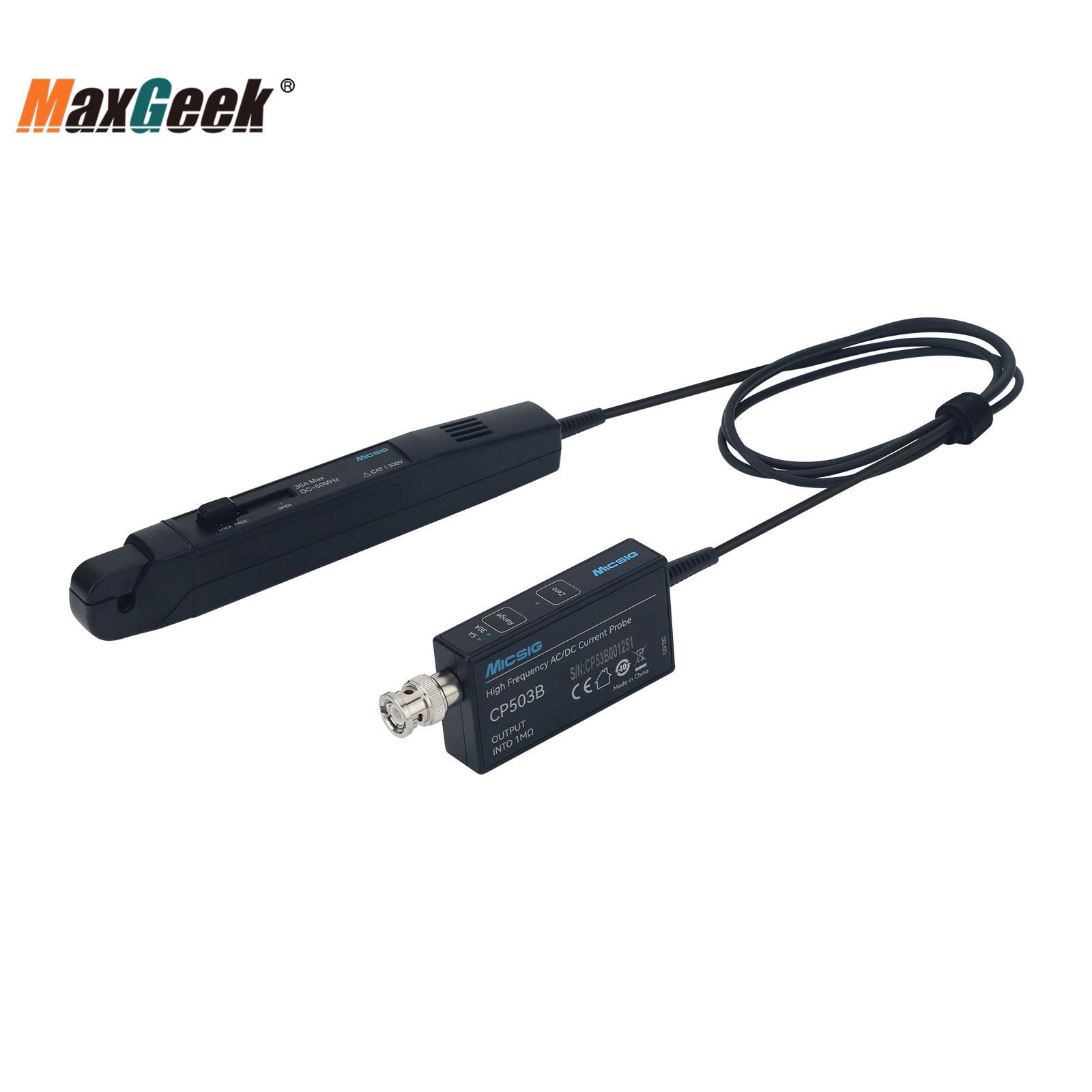 Micsig عالية التردد CP503B CP1 - مراجعة Current Probe Ac Dc 50Mhz Oscilloscope وسعره